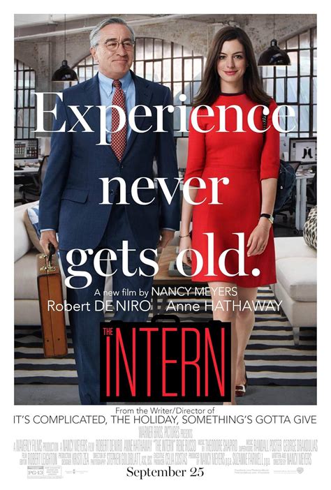 The Intern movie review & film summary (2015) .